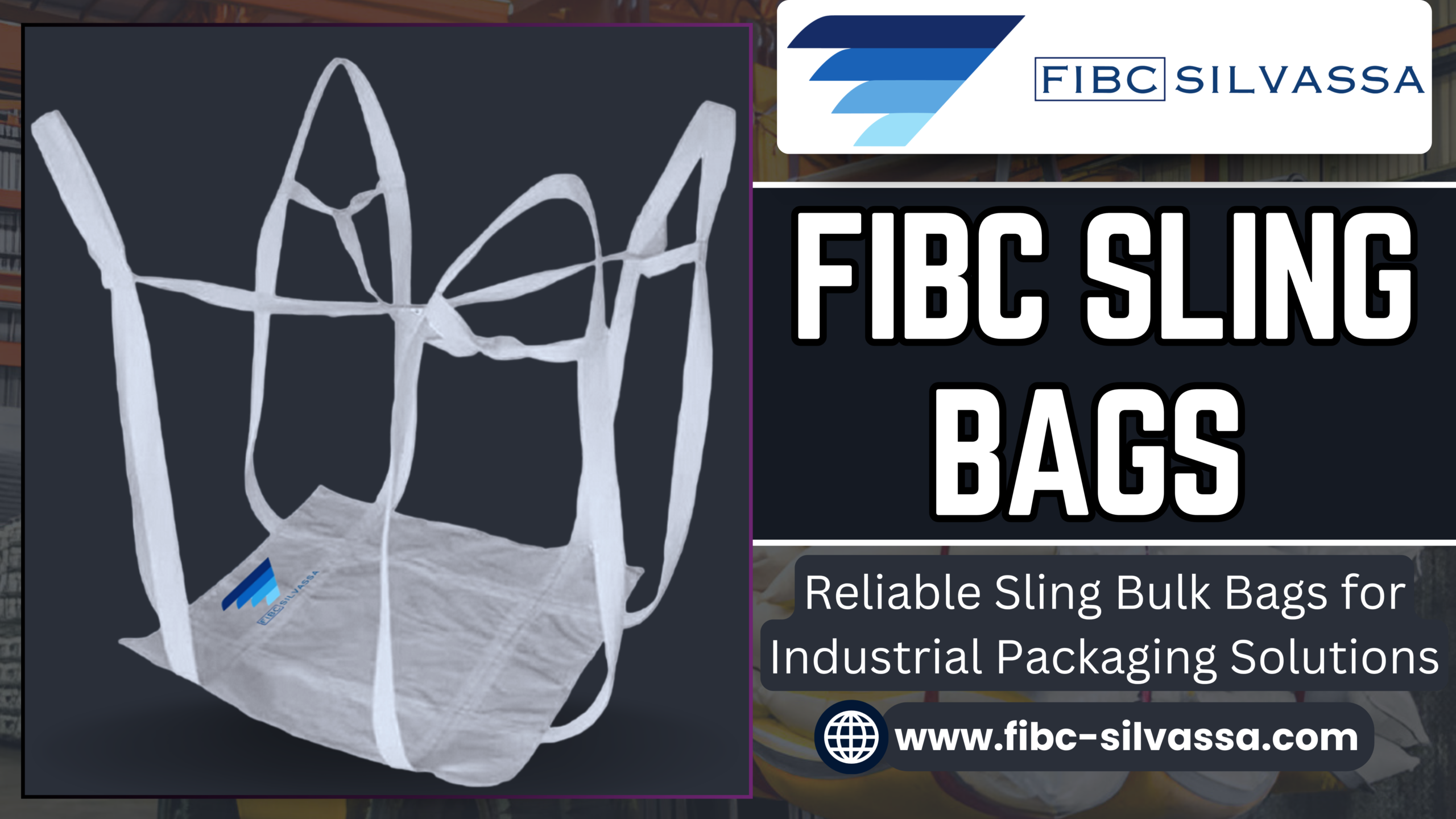 Reliable Sling Bulk Bags for industrial material storage and transportation
