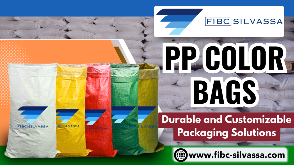 PP Color Bags for bulk packaging and industrial storage