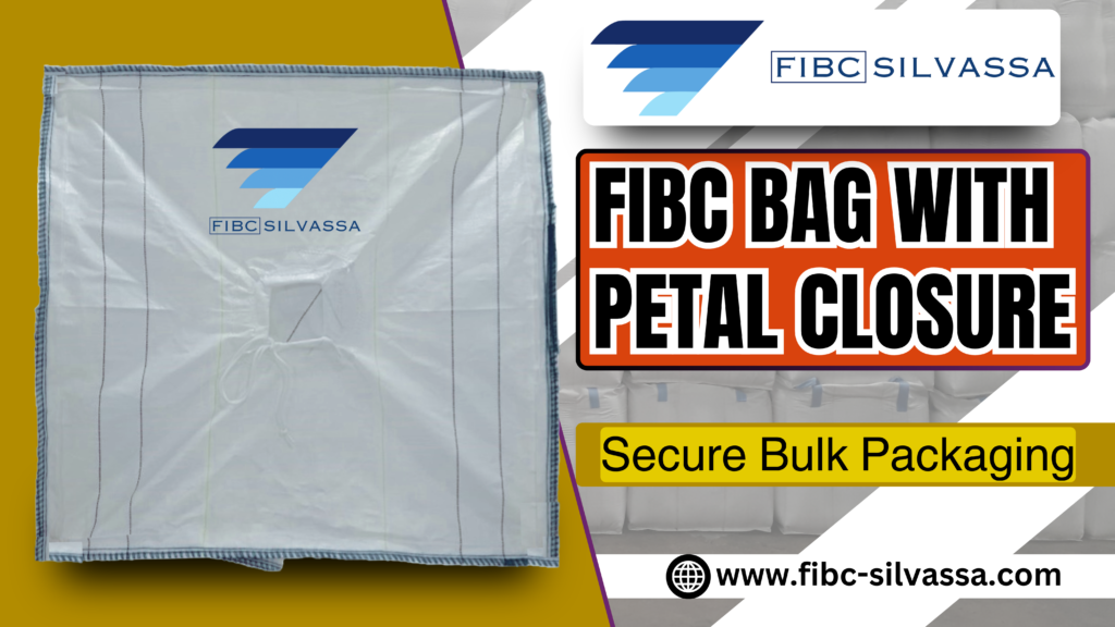 Petal Closure Bulk Bags for secure and dust-free industrial bulk packaging